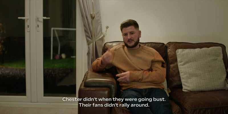 And Chester didn't when they were