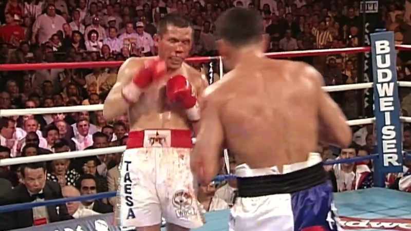 And he comes back with a right hand