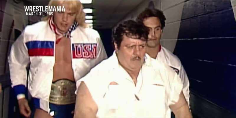 And competed in the first-ever WrestleMania