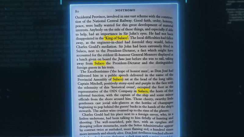 And Conrad wrote about man colonizing far off places