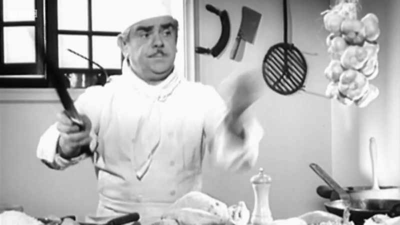 And cook the paella and it took him four hours