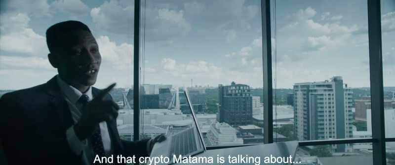 And that crypto Matama is talking about