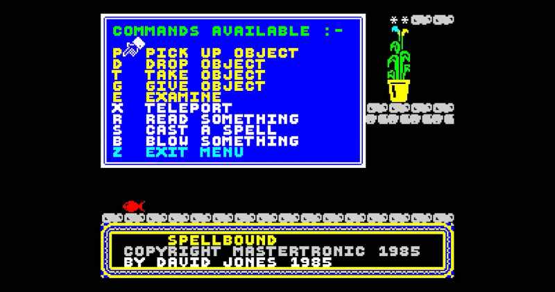 And when David Jones produced Spellbound