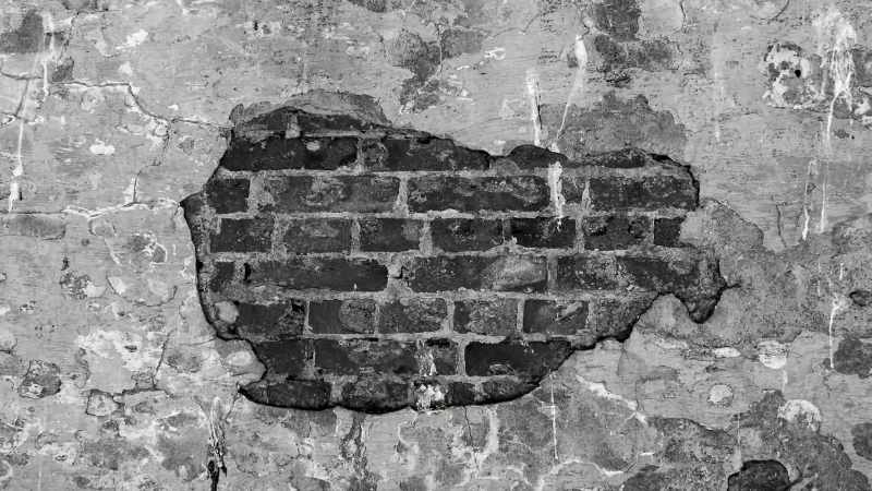 And he decided in his head that if he broke through the bricks