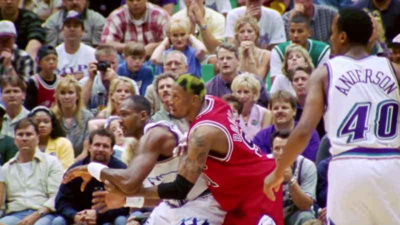 And Dennis and Malone had been fighting all game