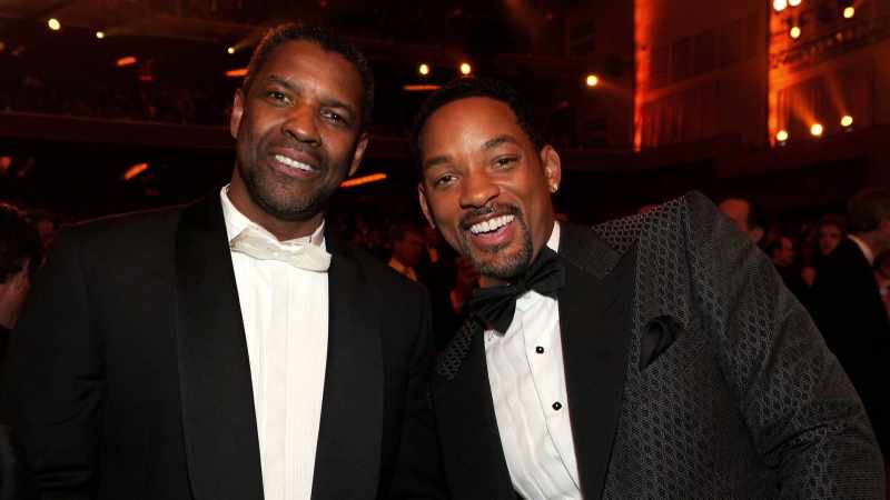 And Denzel Washington not only consoled him