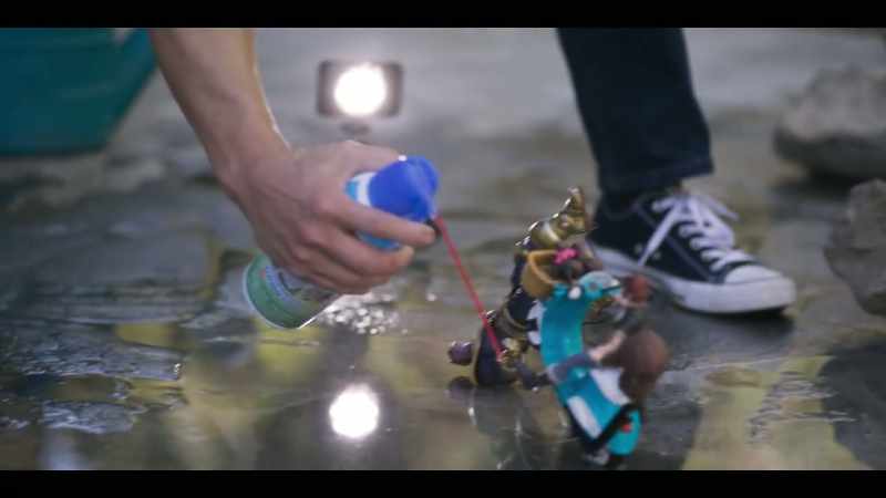 And to do it in a dynamic water-splashing environment