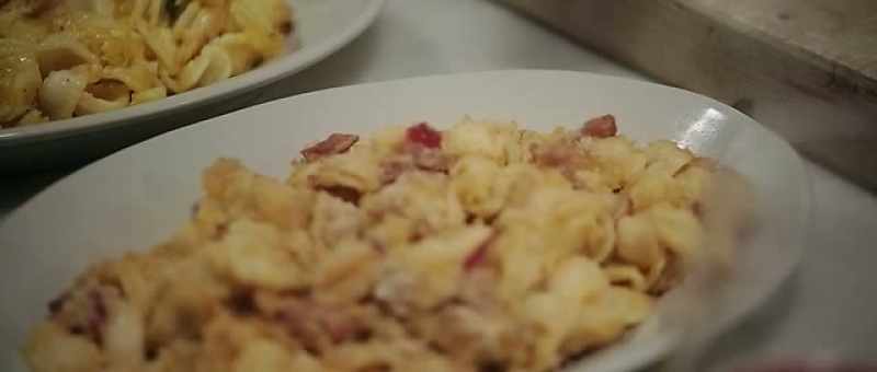 And down here we have horse radish, cheddar, with bacon