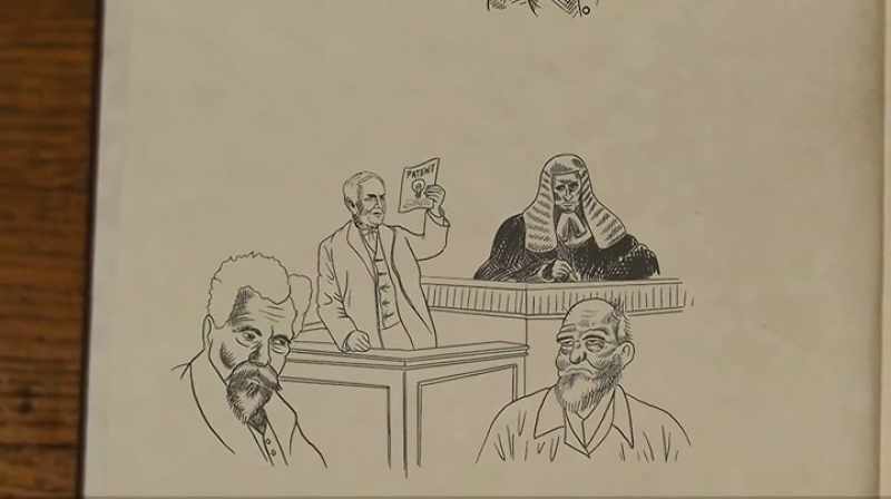 And edison argued that sawyer's patent