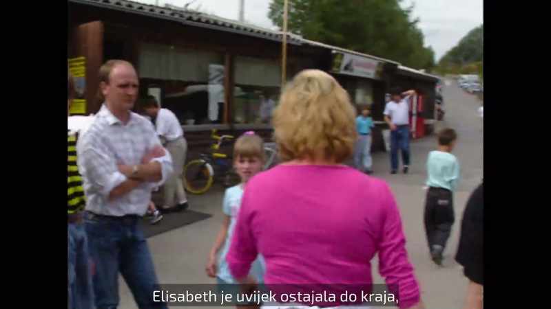 And Elisabeth always had to stay until the end