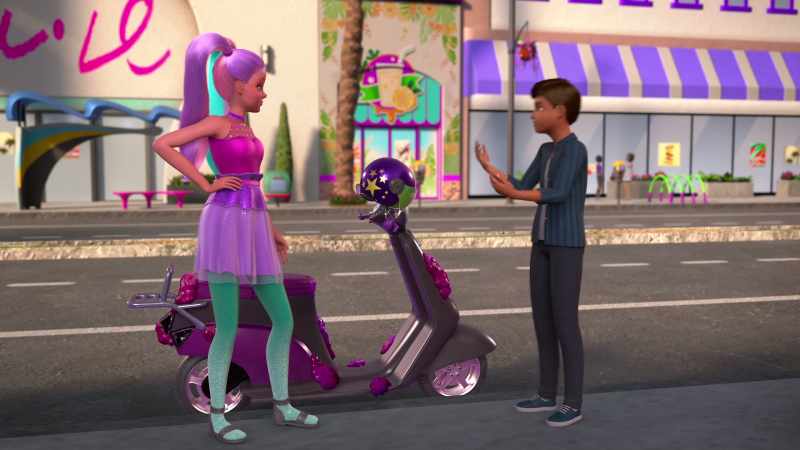 And... ew... why is my scooter all sticky?