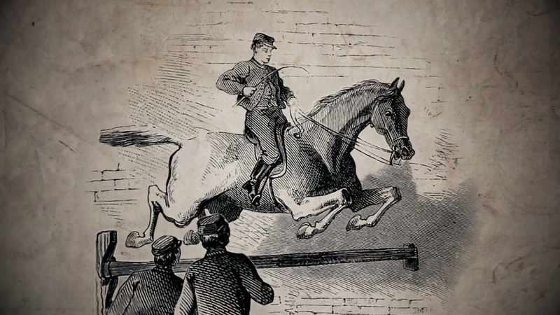 � And he excelled at horsemanship