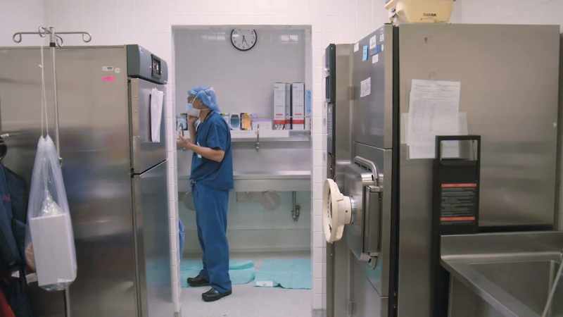 And was extubated by Doctor Kim.