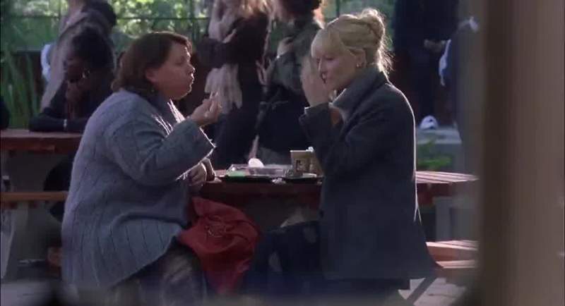 And Fatty Hodge pounced on her