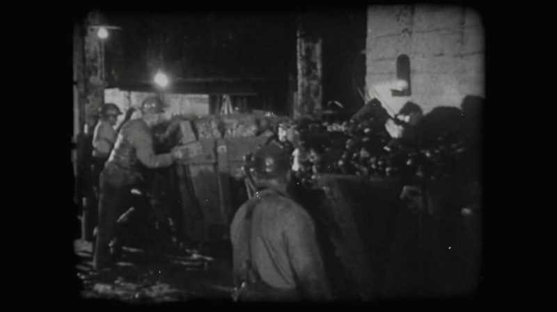 And he fires! [ Explosion ]