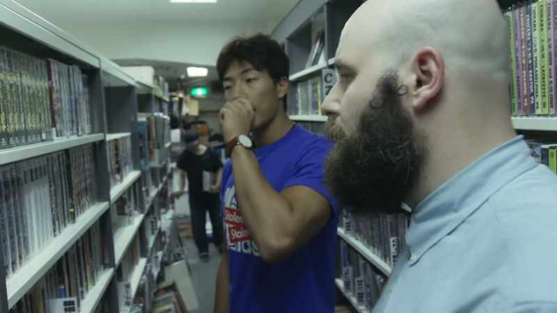 And, my first watching pro wrestling for the rent video