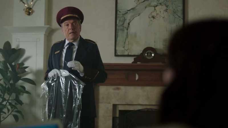 And Fred Andrews is escorting me