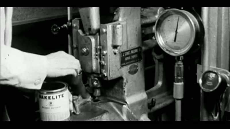 And from Bakelite, then plastic was made
