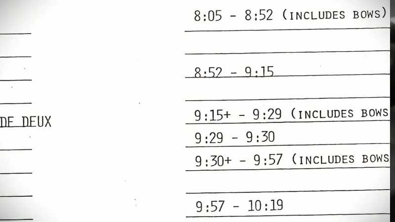 And we gave a specific time