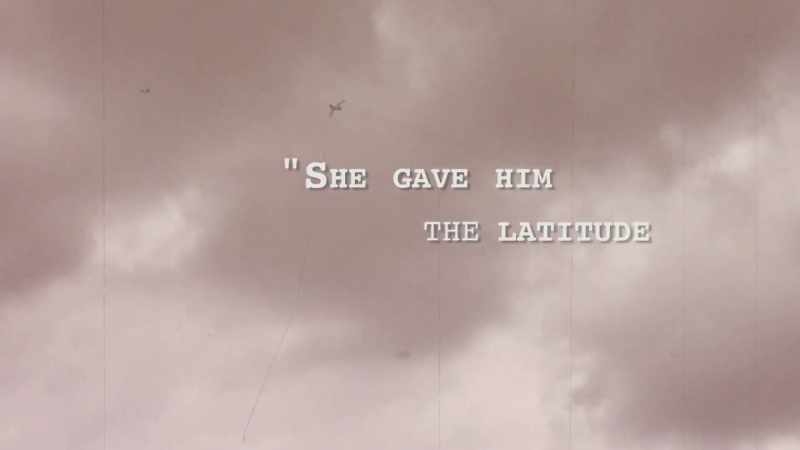 And she gave him the latitude and longitude