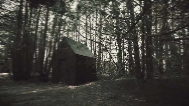 And we get to the cabin
