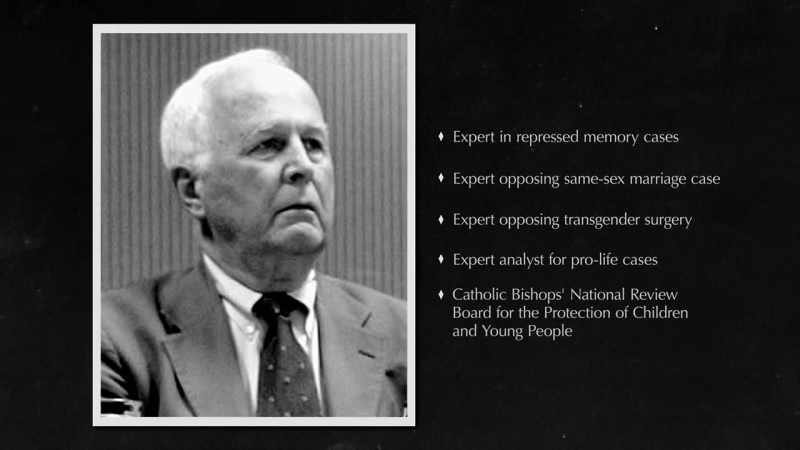 And he gets picked as Mister Catholic Psychiatrist