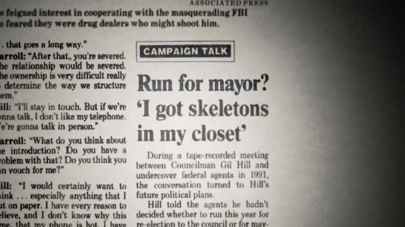 And when Gil Hill ran for mayor