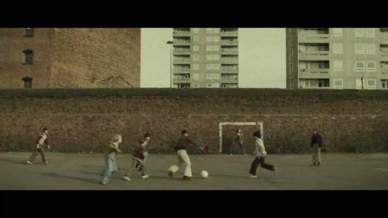 And we had this bit where we played football