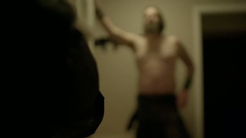 And he was also dressed in nothing but a kilt