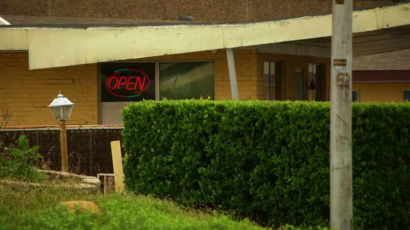 And he had checked into a local motel
