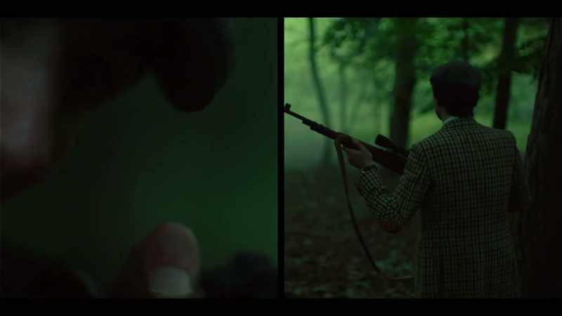 And so he finds his niche. [ Gunshot ]