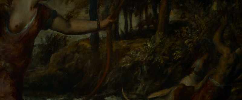 And he was hunted by his own hounds who didn't recognize him