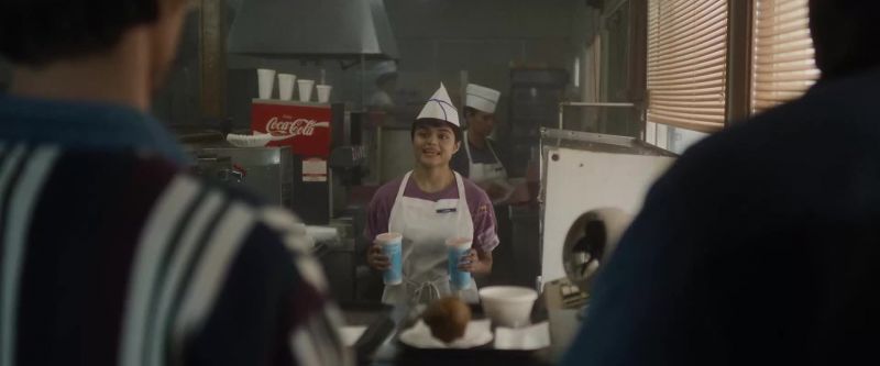 And here are your jumbo orange sodas