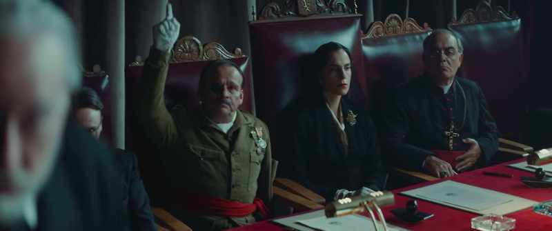 And here is his grace the bishop who, like it or not, is catalan