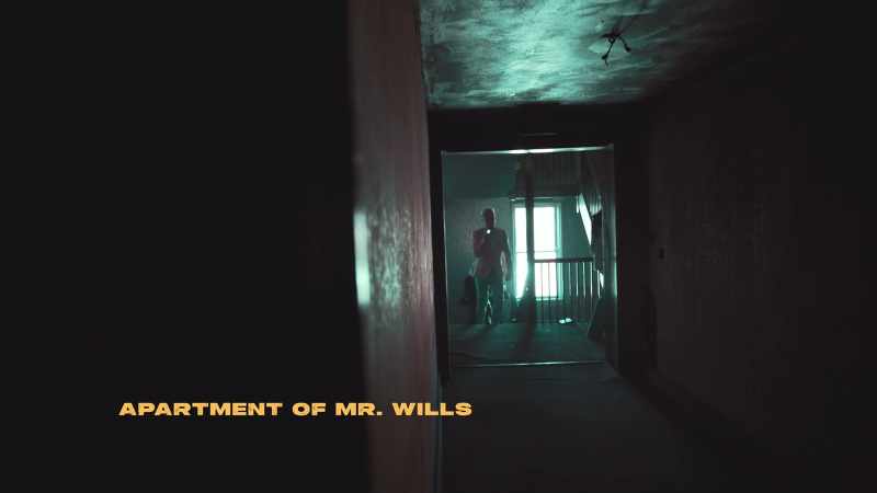 And here is Mr. Walter Will's apartment