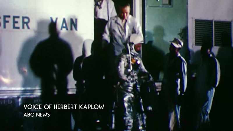 And here is pilot Glenn stepping out now