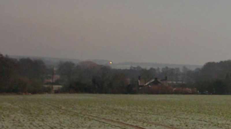 And here is what that pin point of light