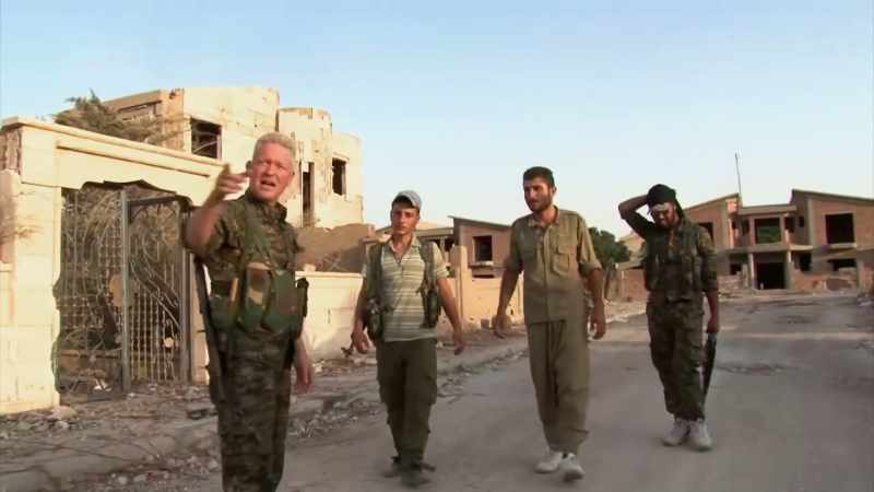 And when he's over there in Syria