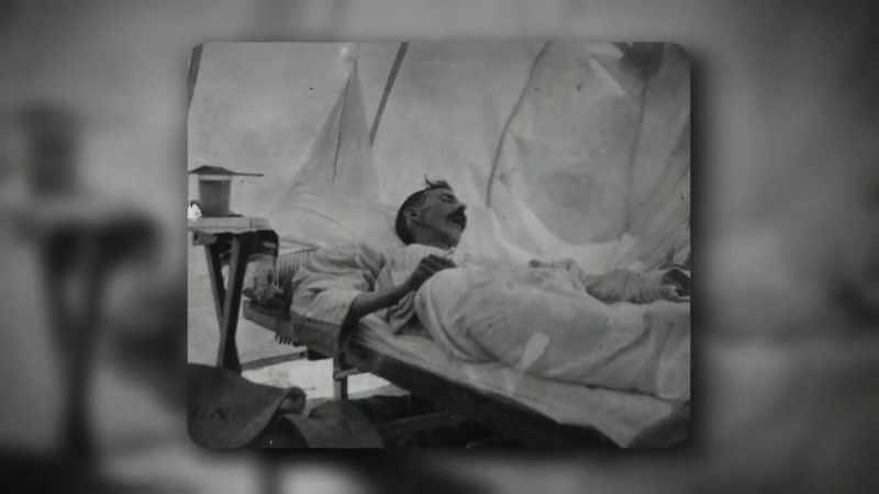 And this hotel functioned as a makeshift hospital and morgue