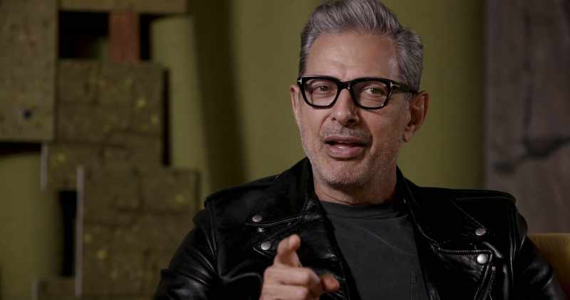 And I had a pair of glasses on