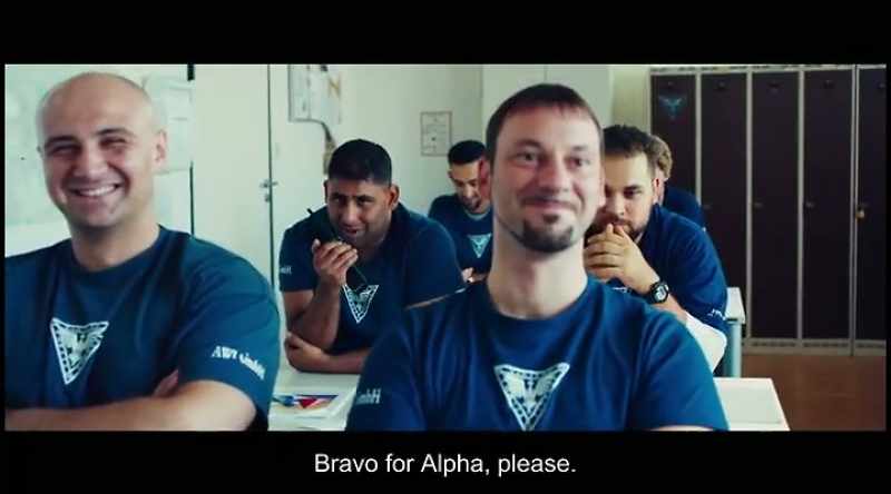 And I am Bravo. - That's right, yes, Bravo