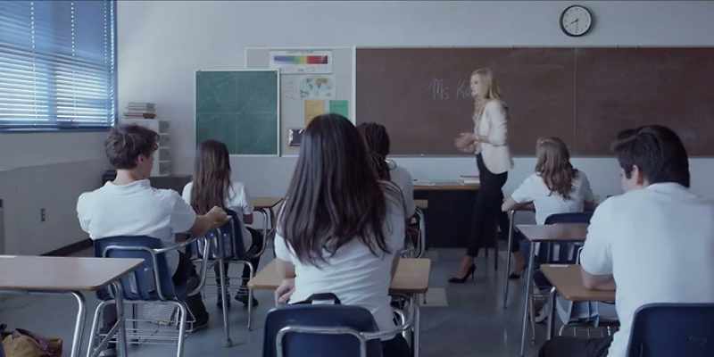 And I am your new English teacher
