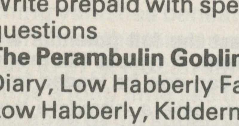And I called myself the Perlin goblin