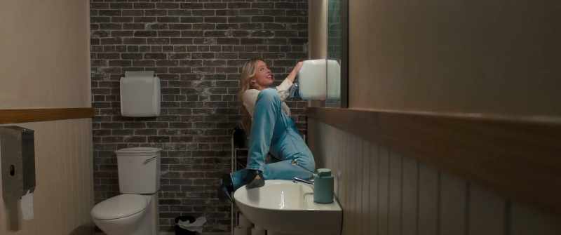 And I didn't want to ask anyone where the bathroom was because