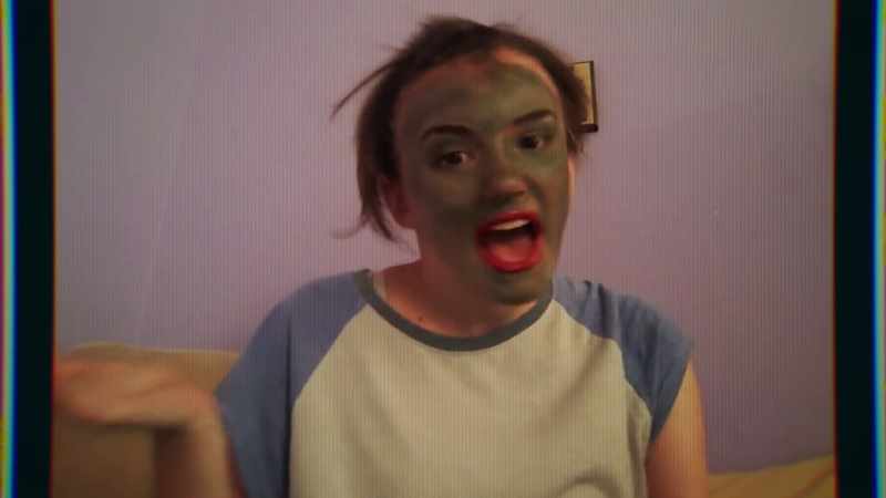 And I don't really know why I made my face green