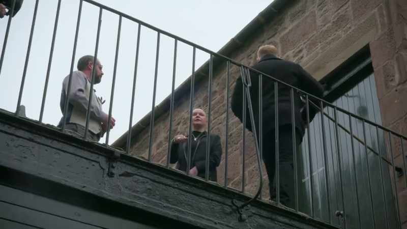 And I find that bit of the building