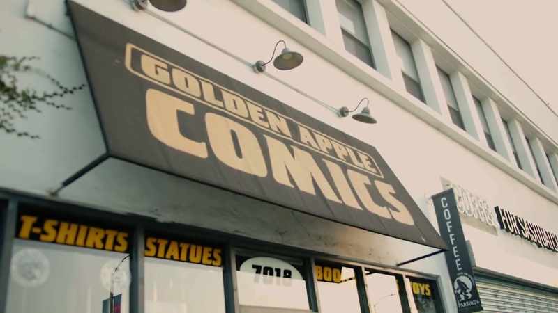 And I was going to do a launch party at Golden Apple Comics