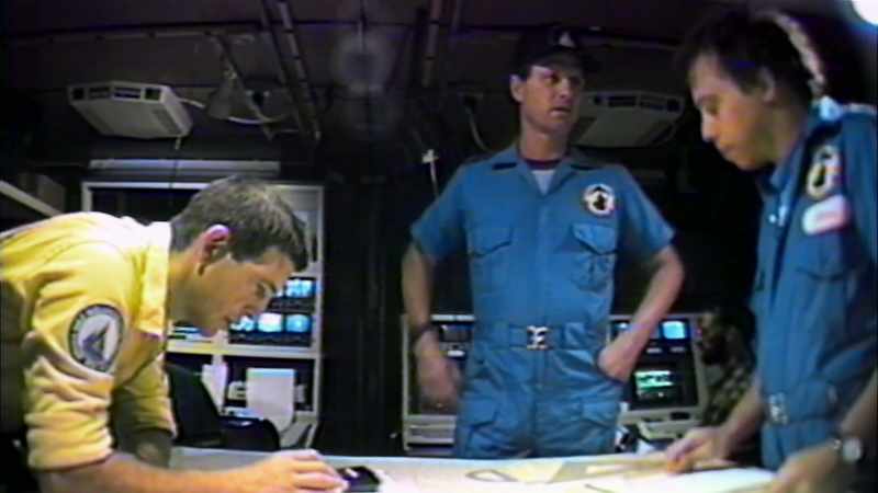 And I got into the command center