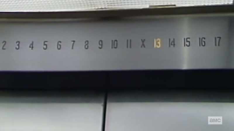 And when I got on the elevator