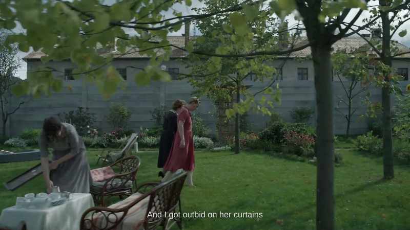 And I got outbid on her curtains